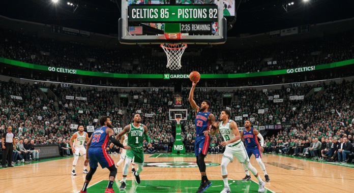 Celtics vs Pistons